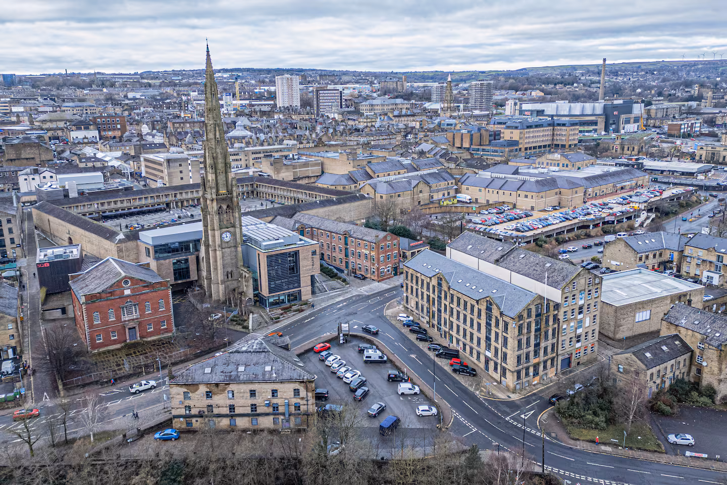 View of Halifax from near the building